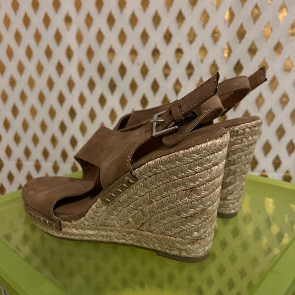 Wedge heel sandals size 8